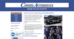 Desktop Screenshot of carmelautomotiveaz.com